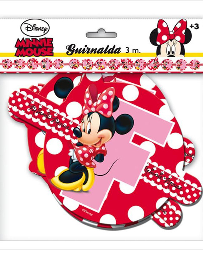 Guirnalda Feliz Cumpleaños Minnie