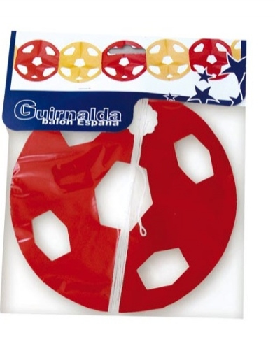 GUIRNALDA BALON ESPAÑA 3 metros oferta