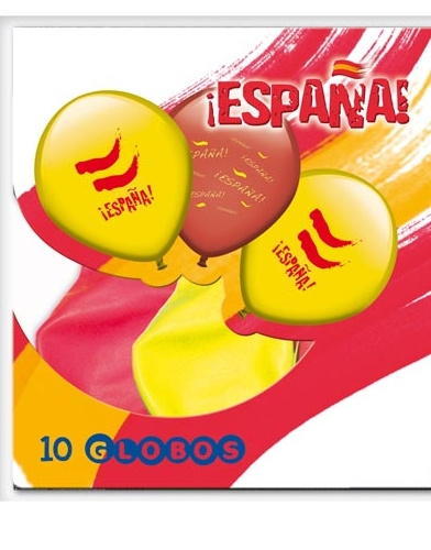 Bolsa 10 Globos EspaÑa