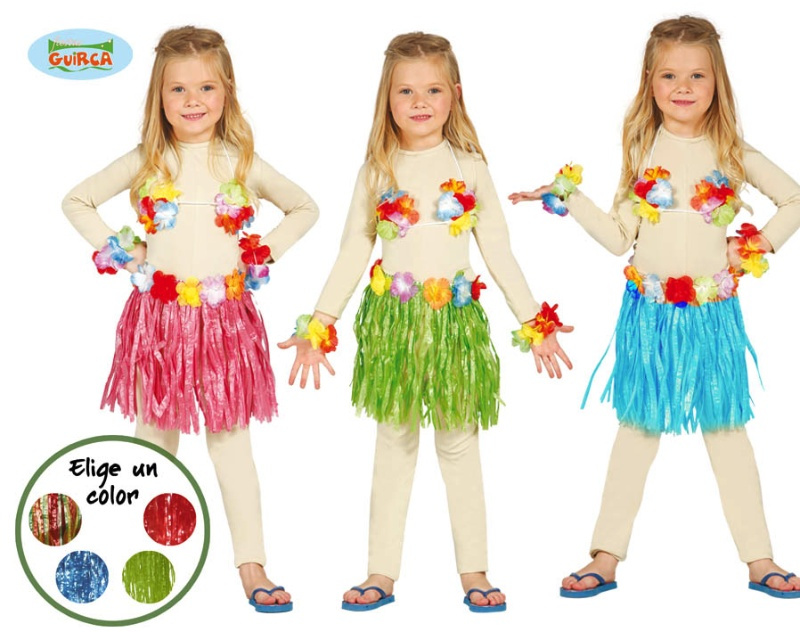Conjunto Hawaiano Infantil 3 Piezas