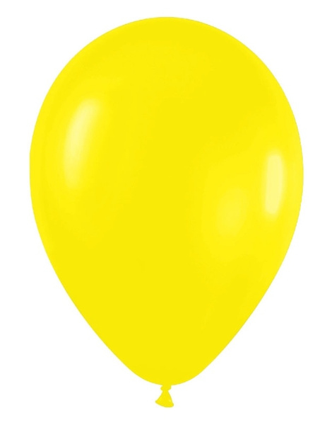 Bolsa 50 Globos latex Amarillo 30 cms.