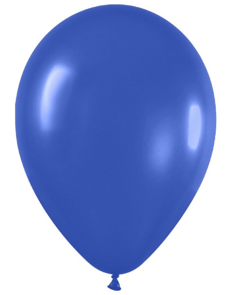 Bolsa 50 Globos latex Azul Real 30 cms.