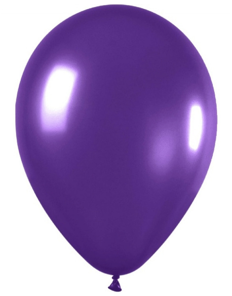 Bolsa 50 Globos Violeta Metal 30 cms