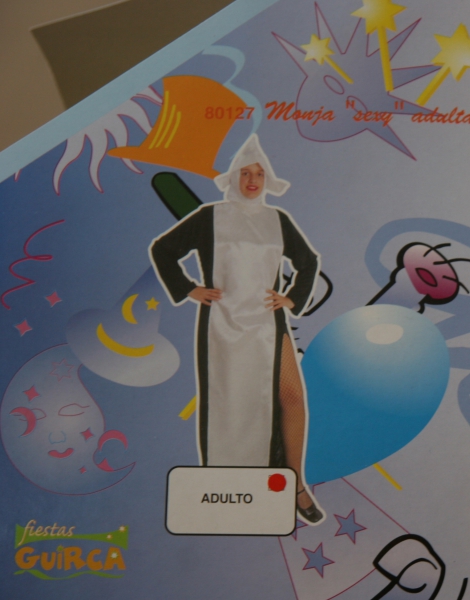 Disfraz Monja Mujer Adulta