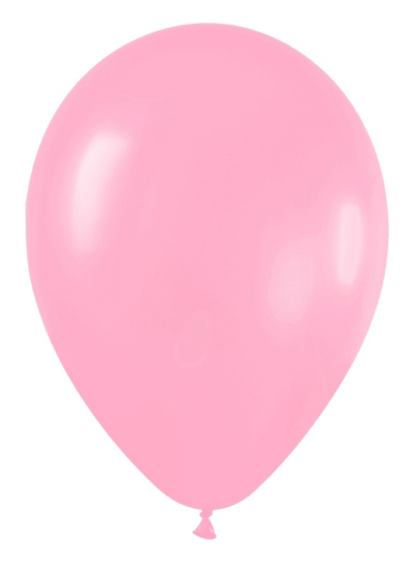 Bolsa 100 Globos R-5 Rosa Chicle 12.5 cm