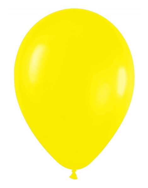 Bolsa 100 Globos R5 Amarillo 12.5 cms.