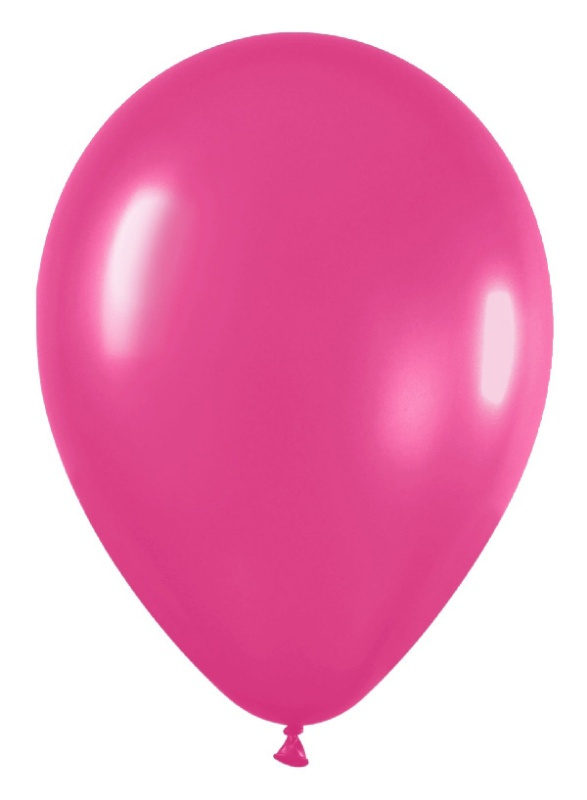 Bolsa 100 Globos R5 Fucsia metal