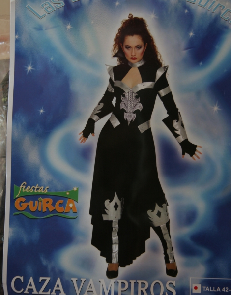 Disfraz Caza Vampiro Mujer Guirca Ofe