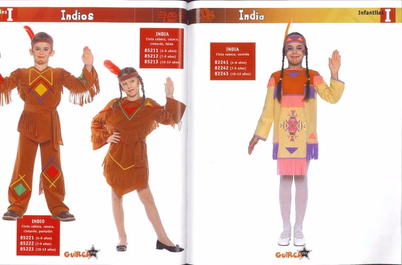 Disfraz India Infantil eco