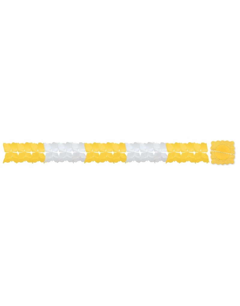 Guirlanda de horizonte branco e amarelo 4 Mt