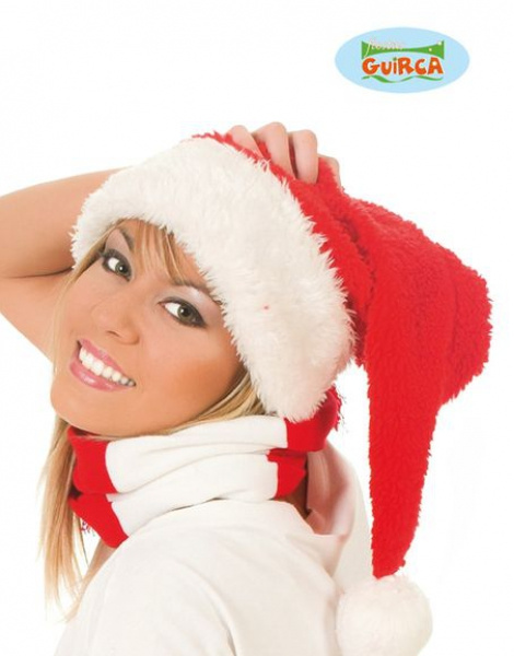 Gorro Papá Noel extra