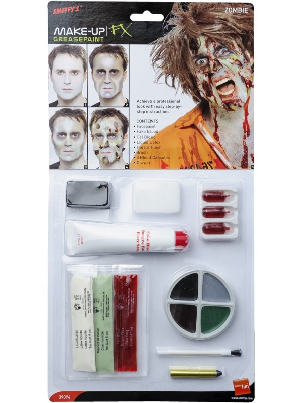 Kit Zombie Horror FX-Látex