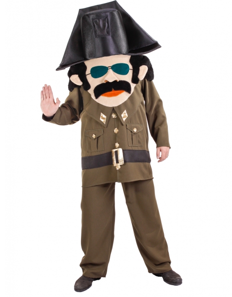 Disfraz Guardia Civil Cabezón Adulto