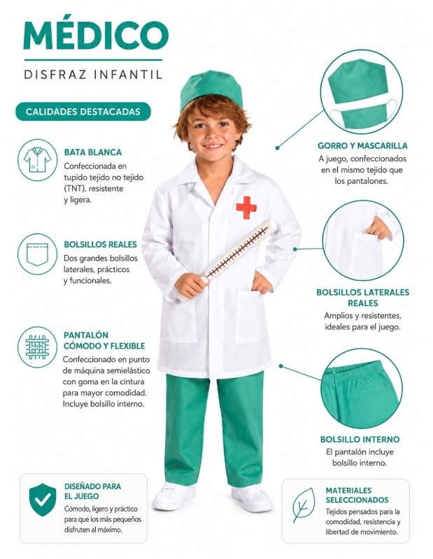 Fato médico infantil
