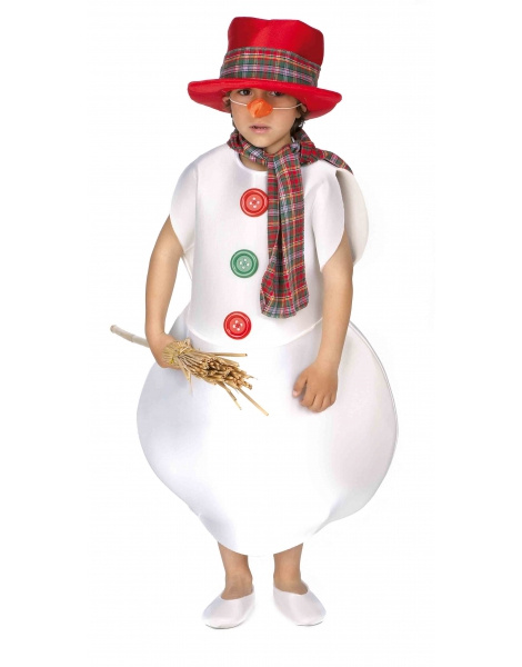 Disfraz Muñeco de Nieve Infantil
