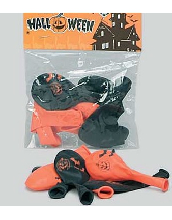 Bolsa 10 Globos Halloween