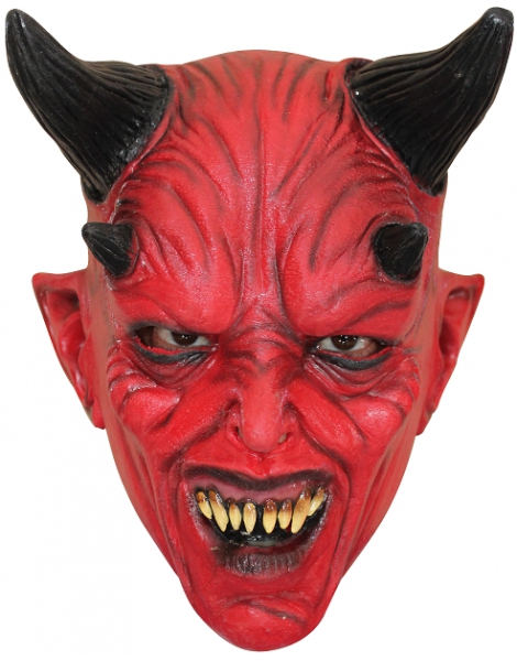 Devil Kid Mask Máscara Látex Nines