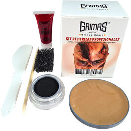 Kit de maquiagem para feridas