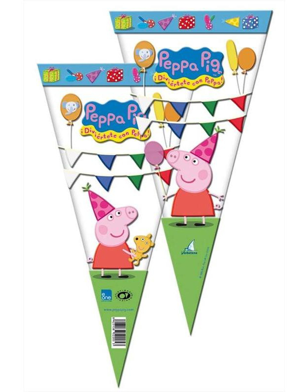 Bolsa Cono Peppa Pig