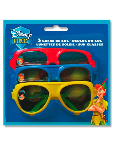 Blister 3 Gafas Héroes Disney