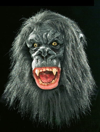 Careta Con Pelo Gorila