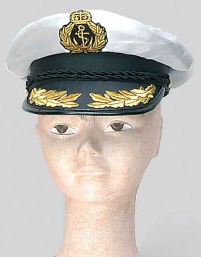 Gorra Capitán yate adulto deluxe