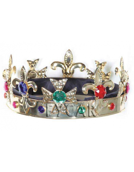 Corona Rey Medieval  Metal lujo