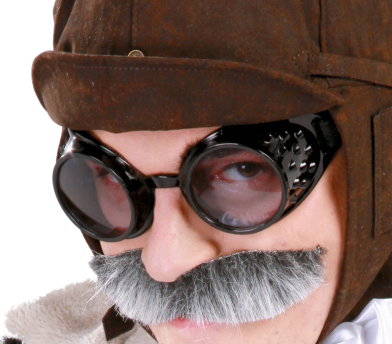 Óculos de piloto preto