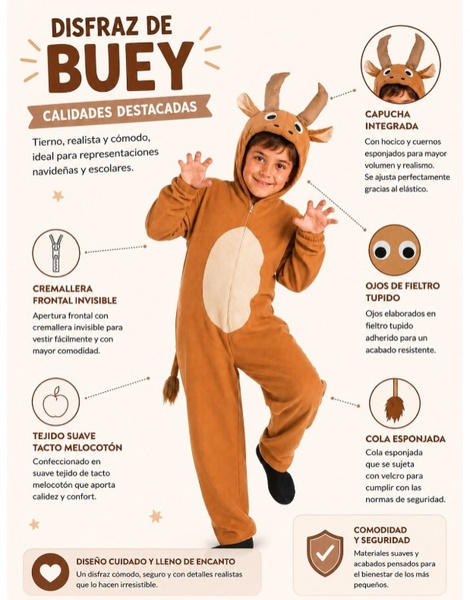 Disfraz Buey infantil