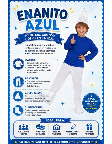 Criança infantil azul