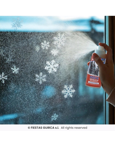 Frasco de spray de neve artificial 150 ml.