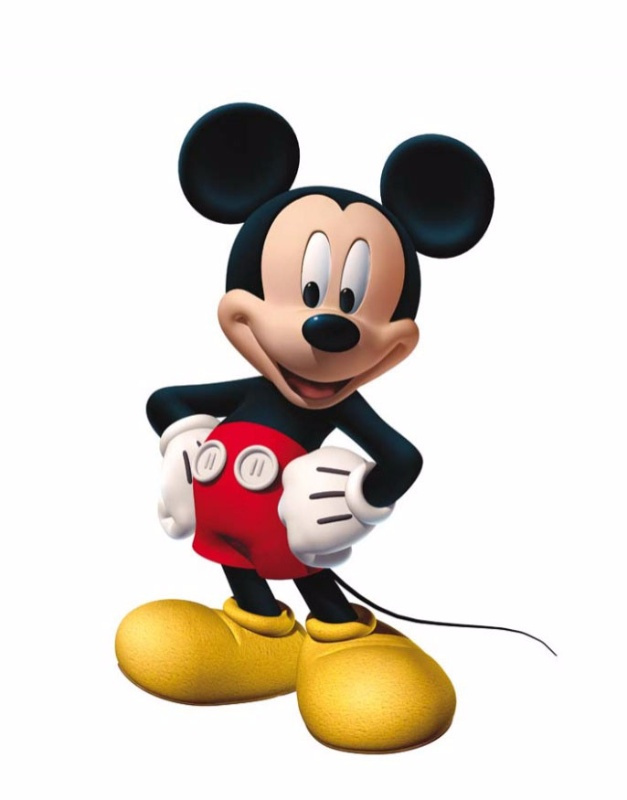 Mini Figura Mickey 30 Cm 2 Unid.