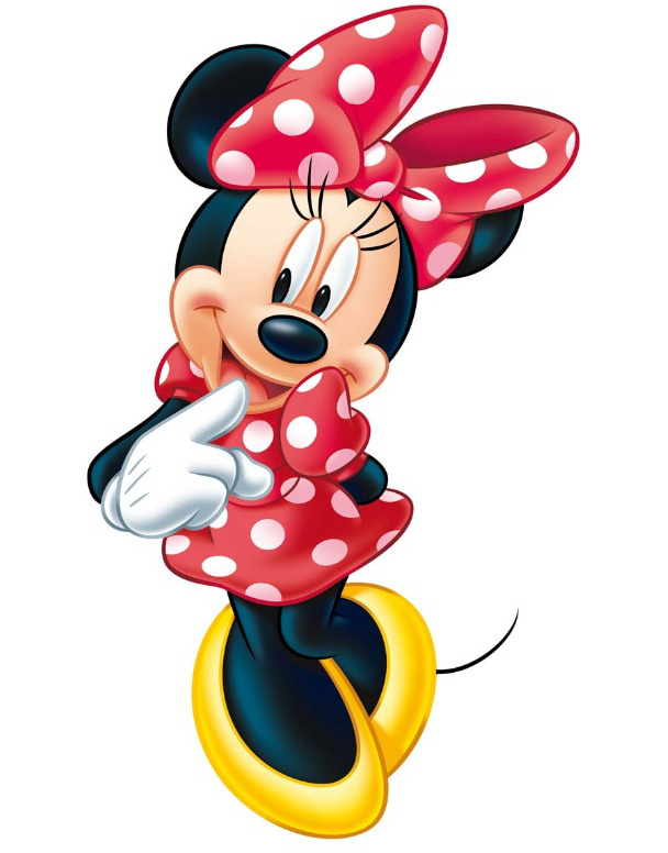 Mini Figura Minnie 30 Cm Blister 2 Unid.