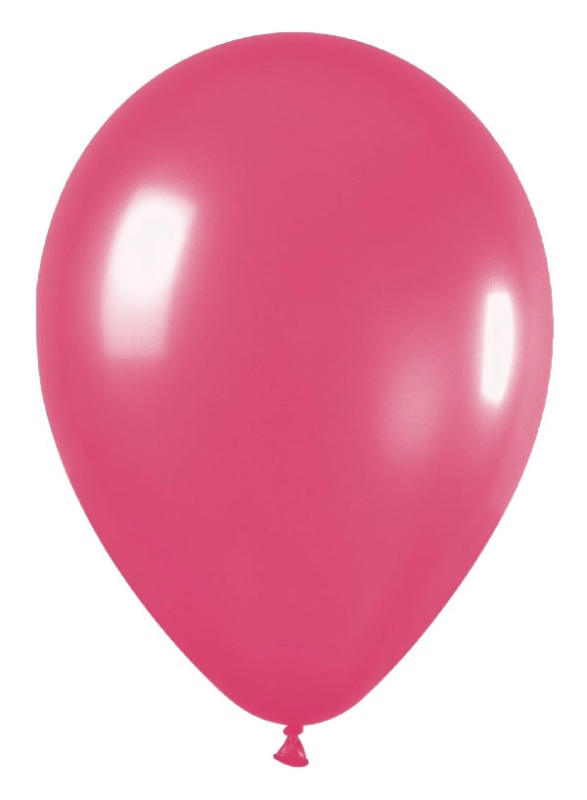 Bolsa 50 Globos Fucsia fashion 30 cms.