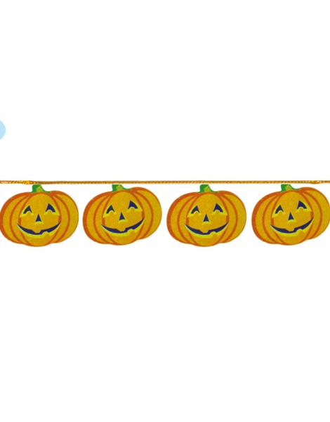 Guirnalda Calabazas Pequeñas Papel