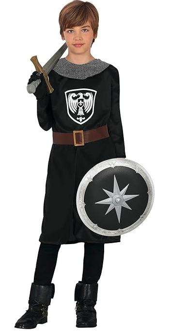 Fato de soldado medieval para criança