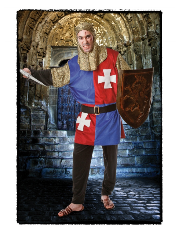 Disfraz Medieval Azul Adulto