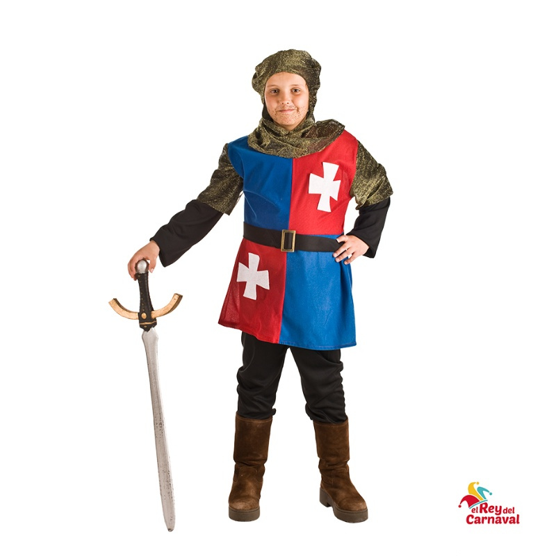 Disfraz Medieval azul infantil