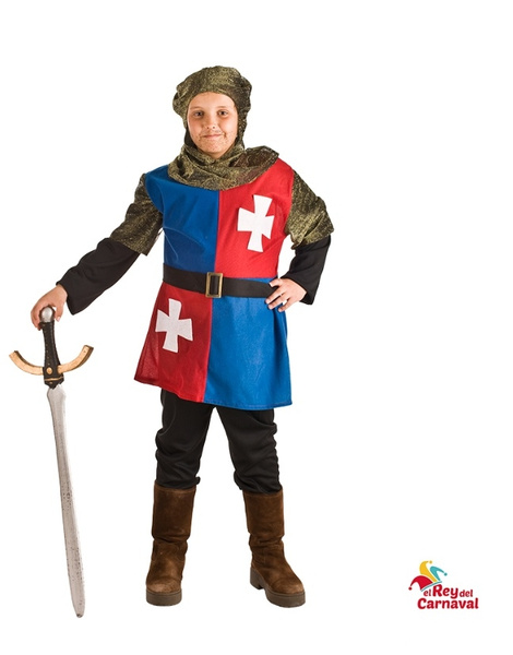 Disfraz Medieval azul infantil
