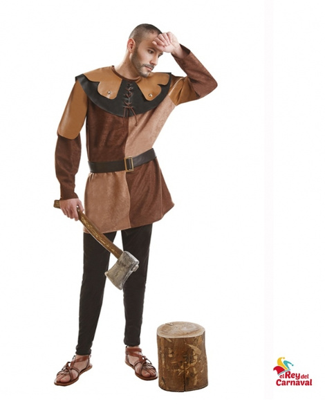 Disfraz Medieval marrón adulto