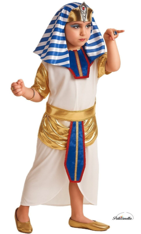 Disfraz Egipcia blanca para niña