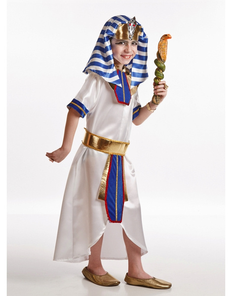 Clavijas Pies suaves Culpa Disfraz egipcio blanco infantil