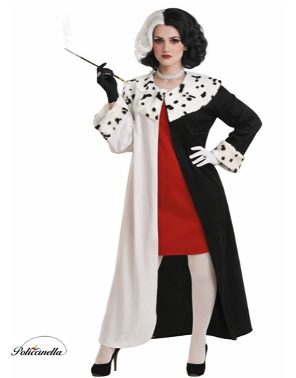 Traje Cruela para mulher