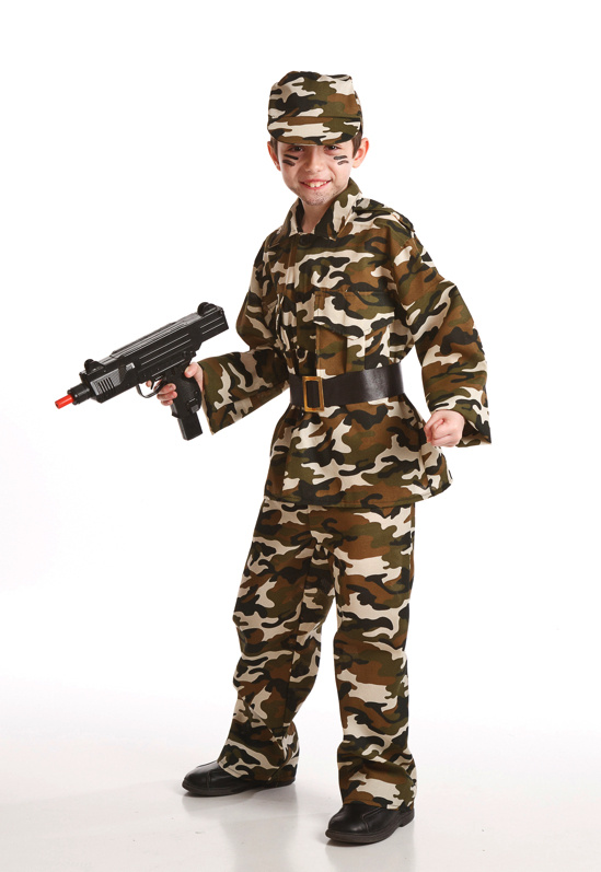 Disfraz Militar infantil