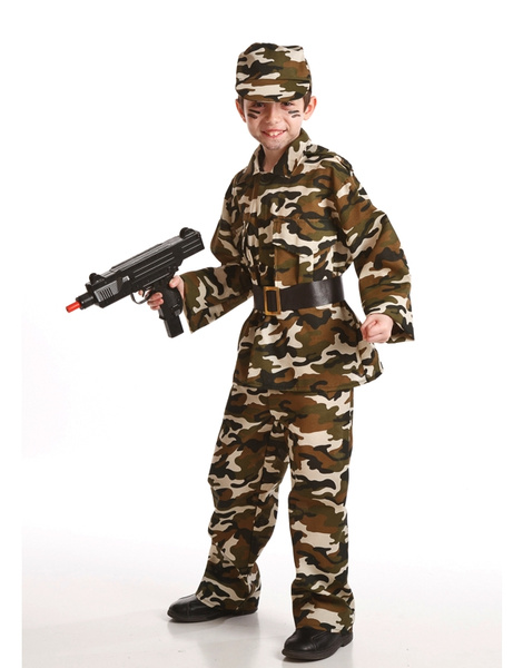 Disfraz militar infantil