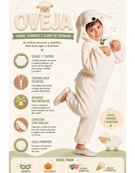 Disfraz Oveja infantil