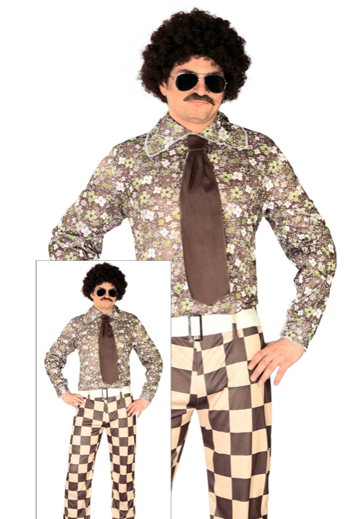 Disfraz Años 70 para hombre T. L