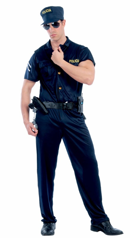 Disfraz Agente De Policía para hombre