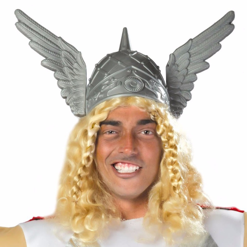 CASCO BÁRBARO ADULTO CON ALAS