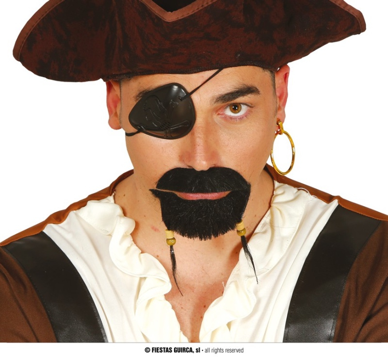 Parche Pirata con pendiente